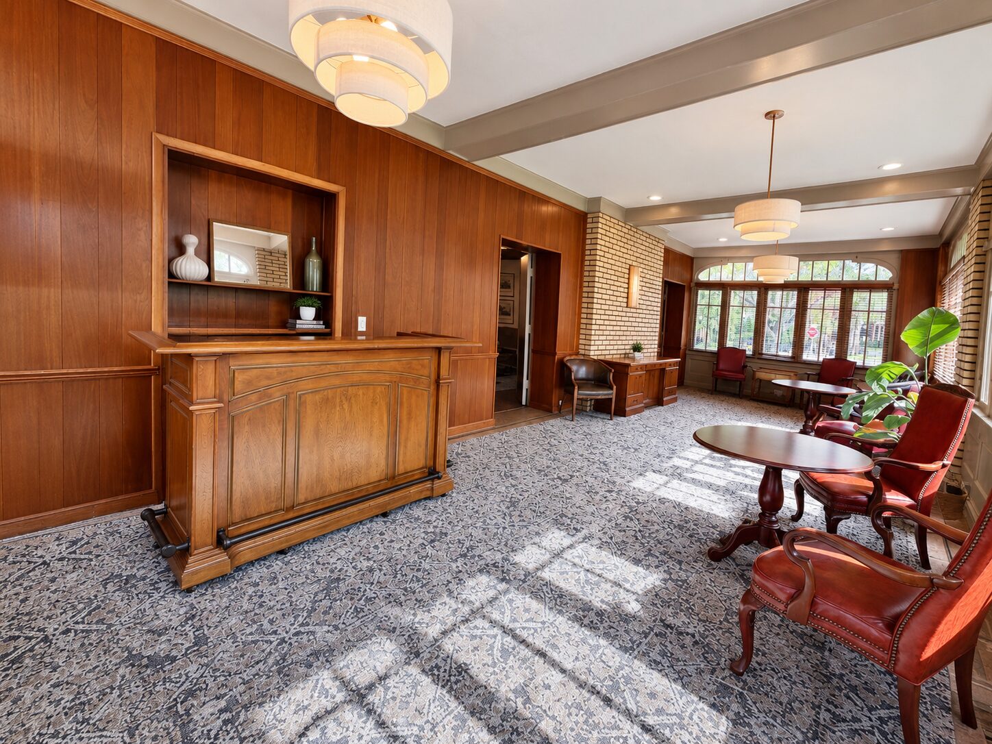 Woodruff House parlor, Downtown Orlando