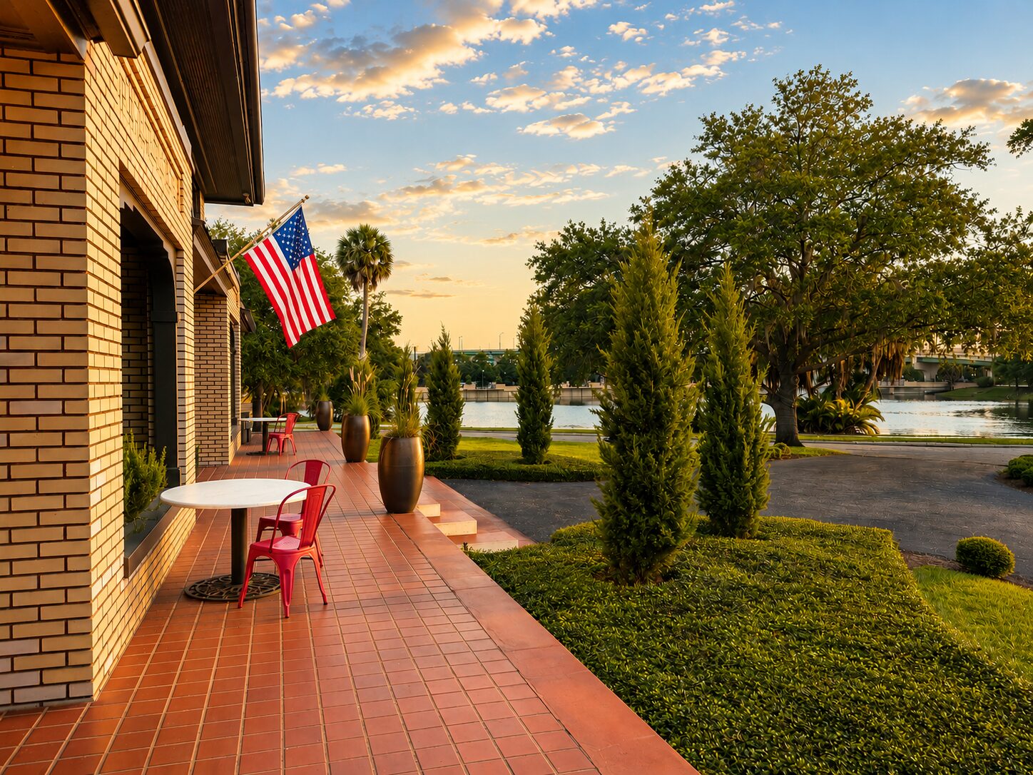 Woodruff House veranda, Downtown Orlando